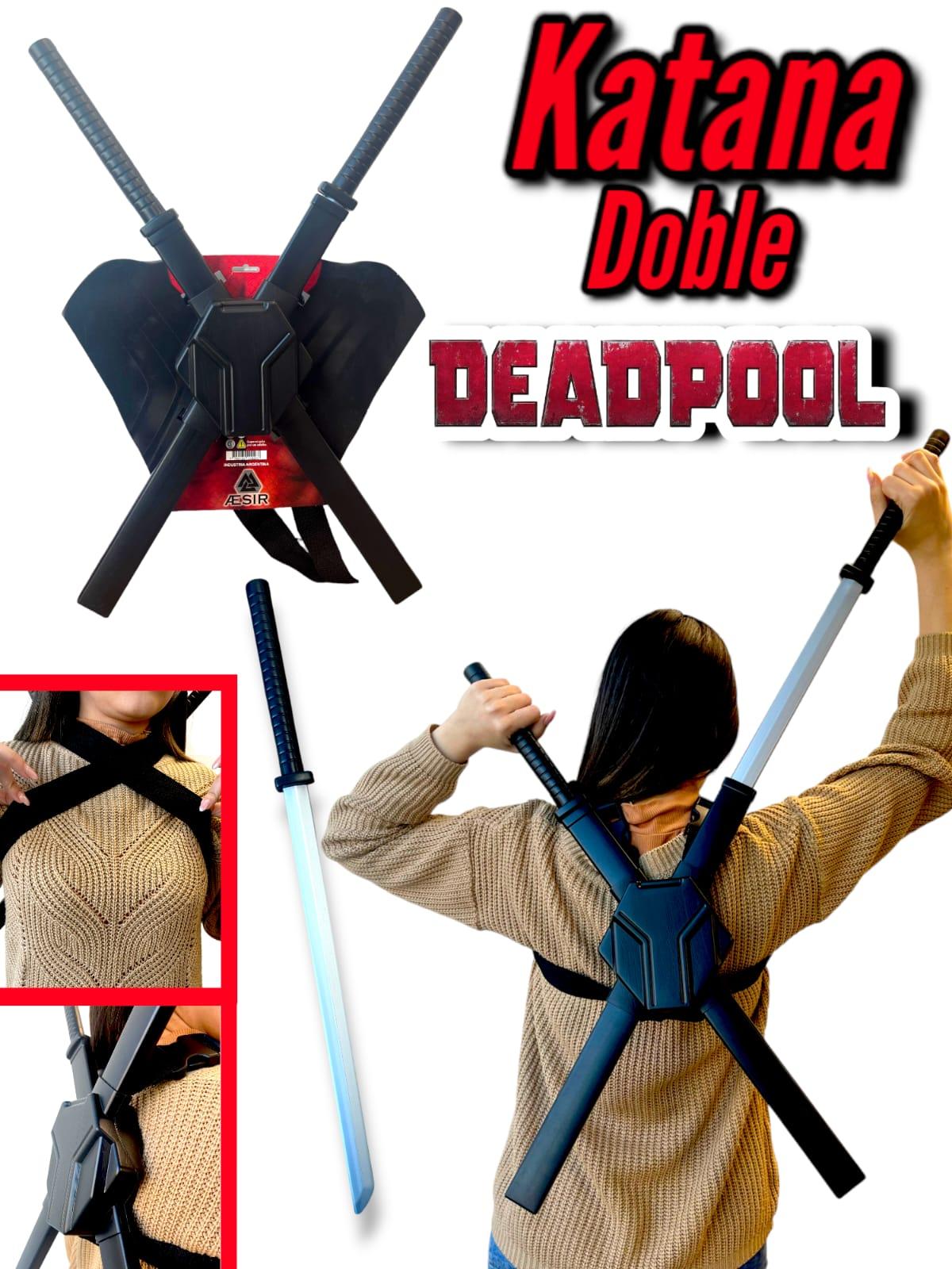 Katana doble Deadpool